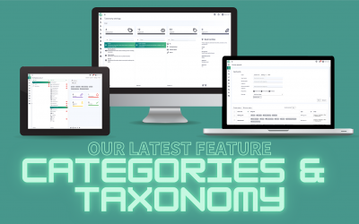 New Feature: Categories & Taxonomy